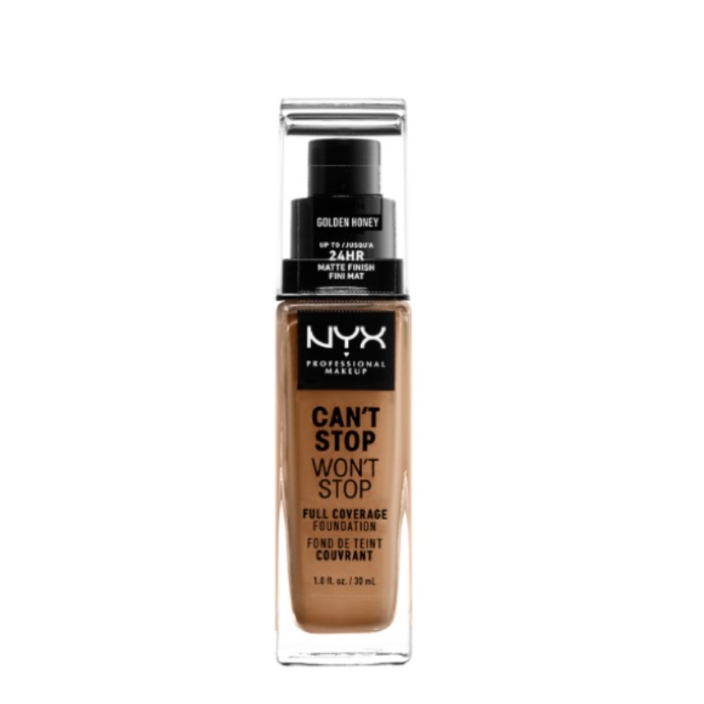 NYX Can’t Stop Won’t Stop Full Coverage Foundation “Golden Honey”